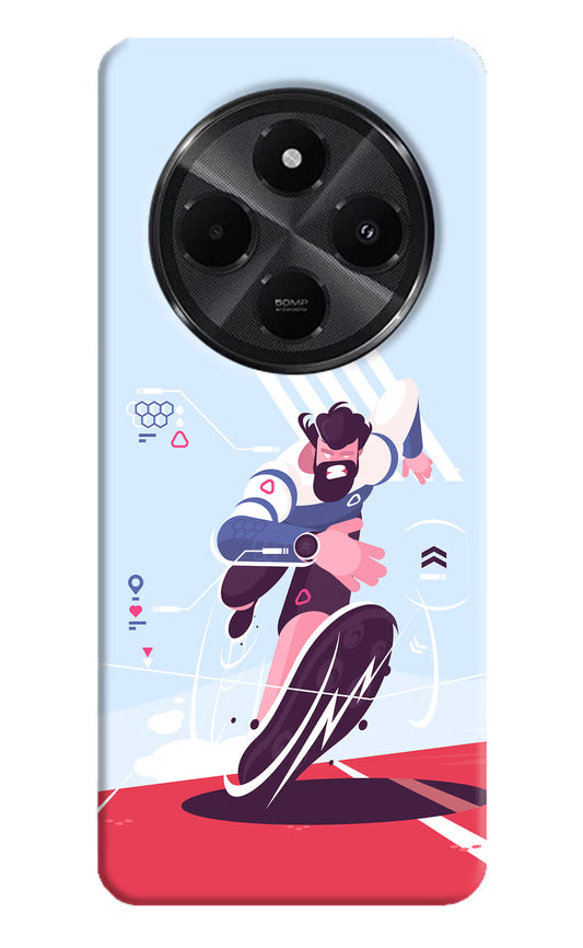 Run Pro Redmi A4 5G Hard Case Back Cover by Casekaro