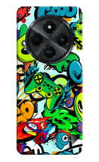 Game Doodle Redmi A4 5G Hard Case Back Cover by Casekaro