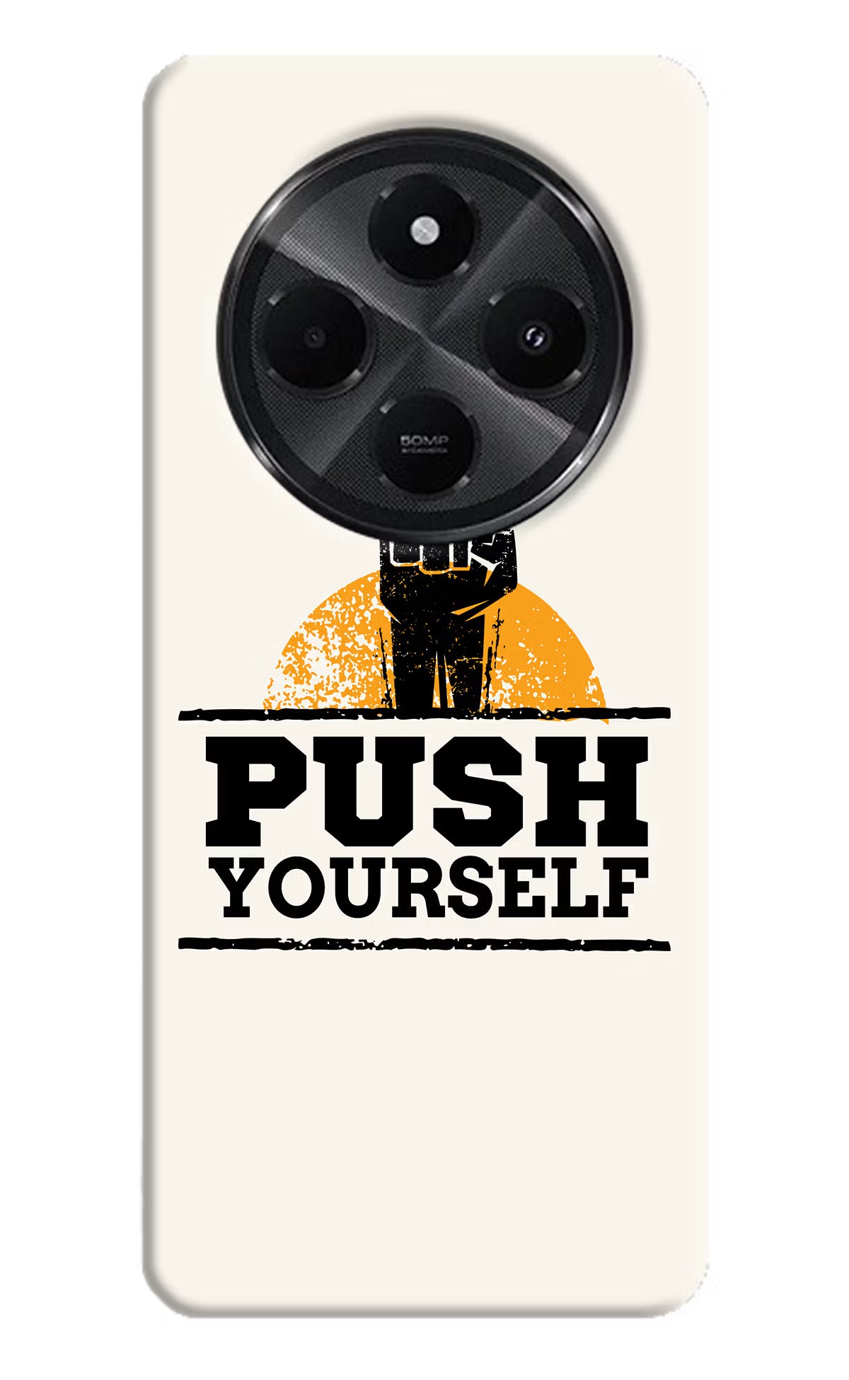 Push Yourself Redmi A4 5G Hard Case Back Cover by Casekaro