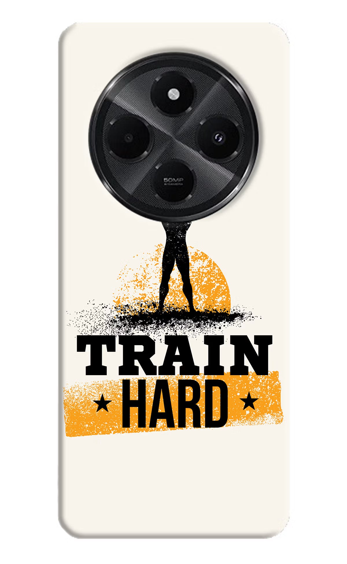 Train Hard Redmi A4 5G Hard Case Back Cover by Casekaro