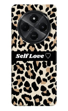Leopard Print Self Love Redmi A4 5G Hard Case Back Cover by Casekaro