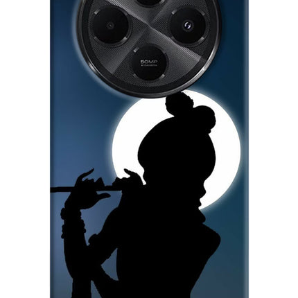 Shri Krishna Silhouette Redmi A4 5G Hard Case Back Cover by Casekaro