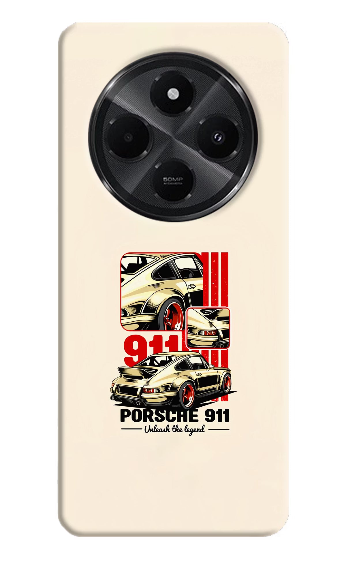 Classic Porsche 911 Redmi A4 5G Hard Case Back Cover by Casekaro