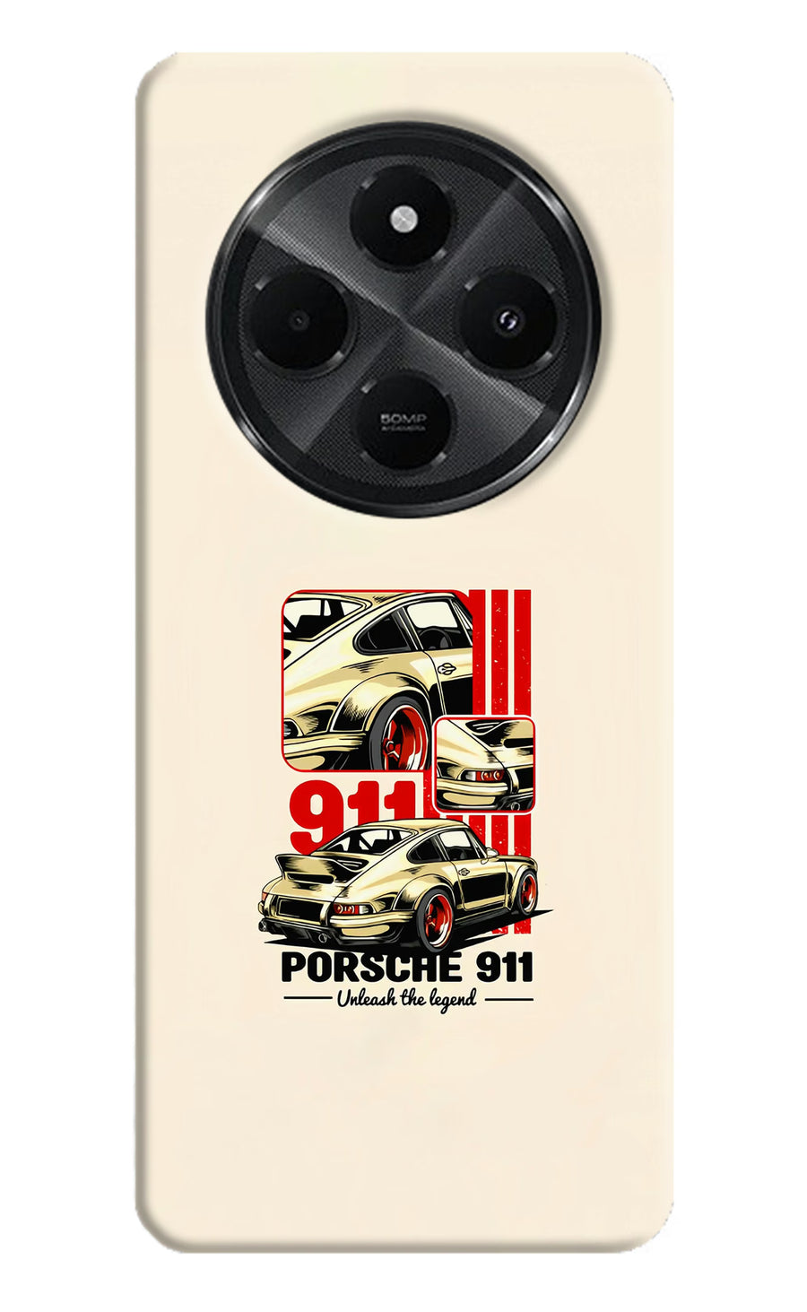 Classic Porsche 911 Redmi A4 5G Back Cover, Hard case