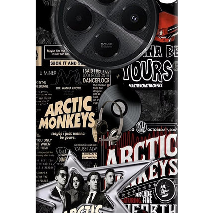Arctic Monkeys Redmi A4 5G Hard Case Back Cover by Casekaro
