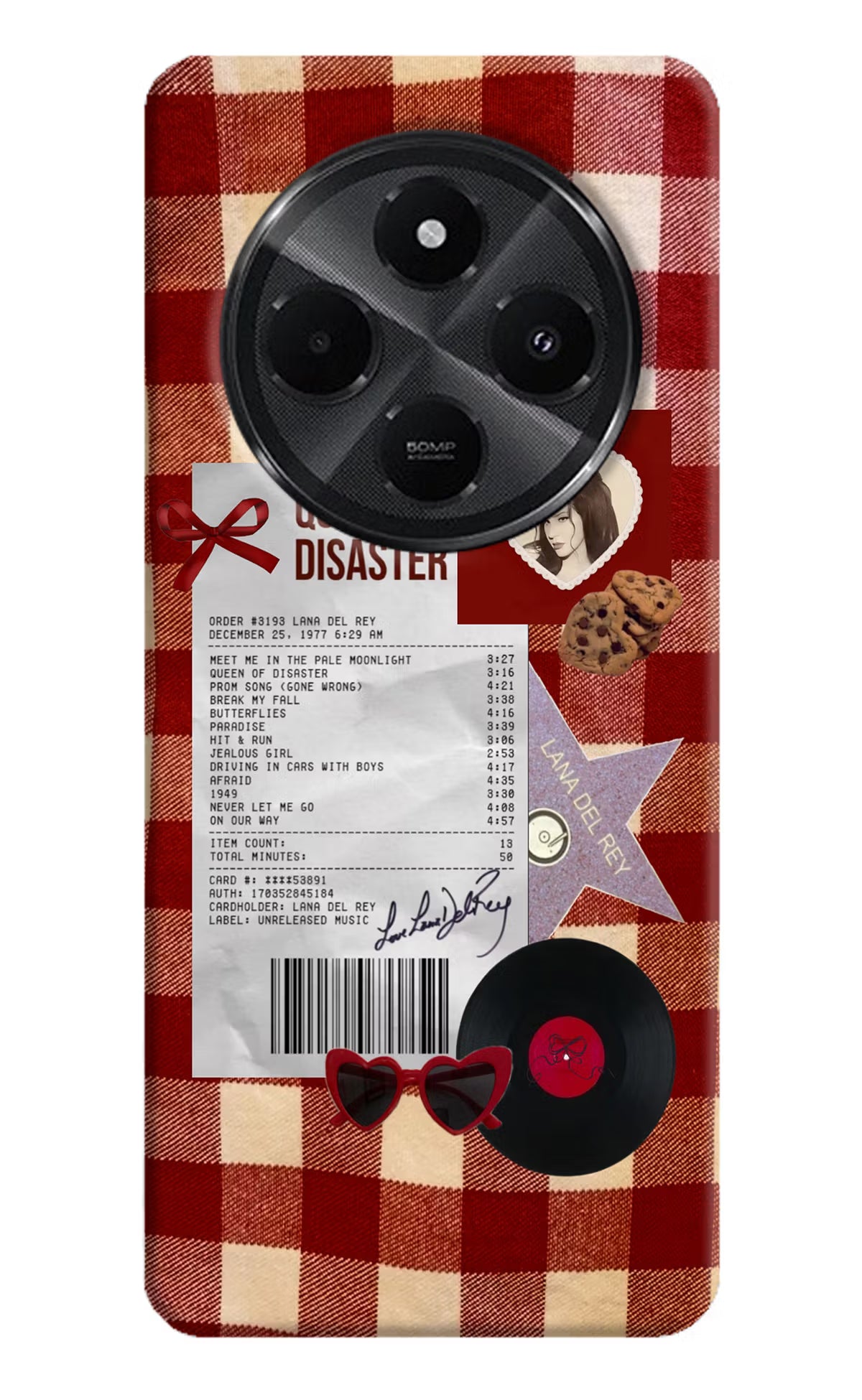 Queen of Disaster Redmi A4 5G Hard Case Back Cover by Casekaro