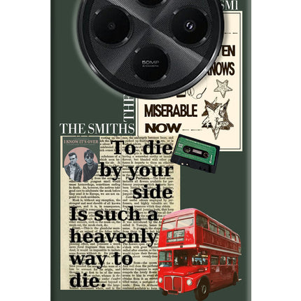 The Smiths Redmi A4 5G Hard Case Back Cover by Casekaro