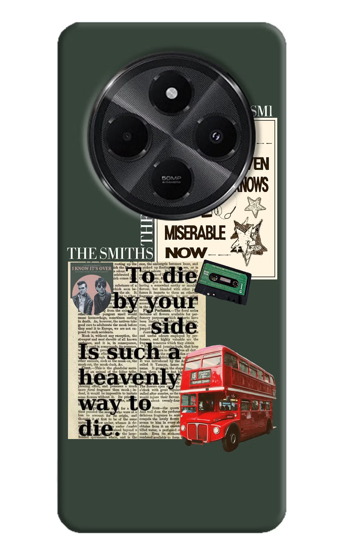 The Smiths Redmi A4 5G Hard Case Back Cover by Casekaro