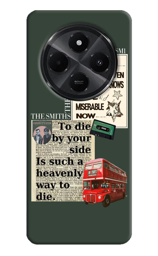 The Smiths Redmi A4 5G Hard Case Back Cover by Casekaro