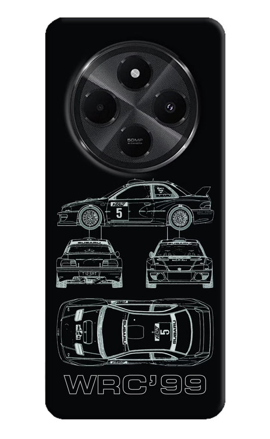 WRC'99 Redmi A4 5G Hard Case Back Cover by Casekaro