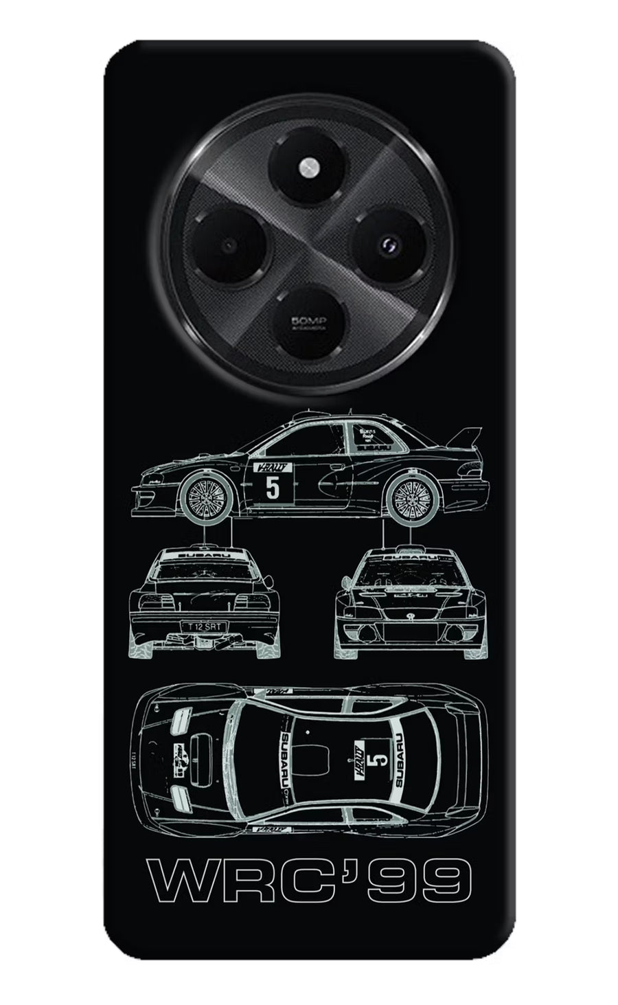 WRC'99 Redmi A4 5G Back Cover, Hard case