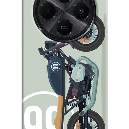 Classic Cafe Racer 99 Redmi A4 5G Hard Case Back Cover by Casekaro