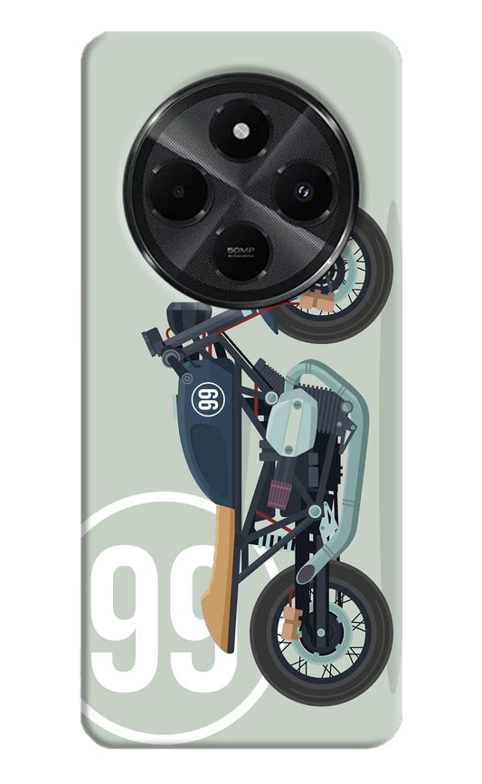 Classic Cafe Racer 99 Redmi A4 5G Hard Case Back Cover by Casekaro