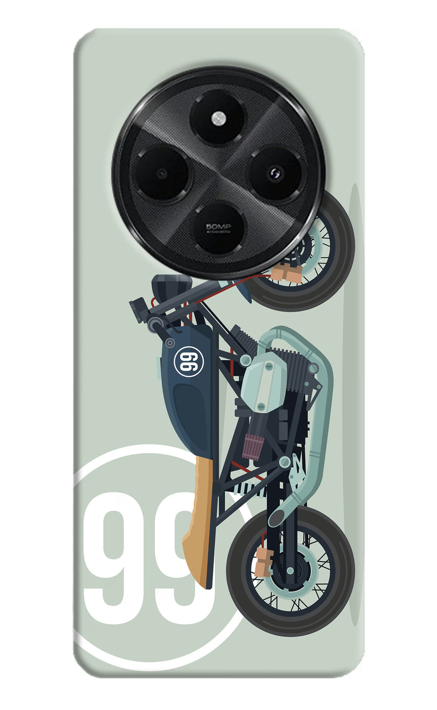 Classic Cafe Racer 99 Redmi A4 5G Back Cover, Hard case