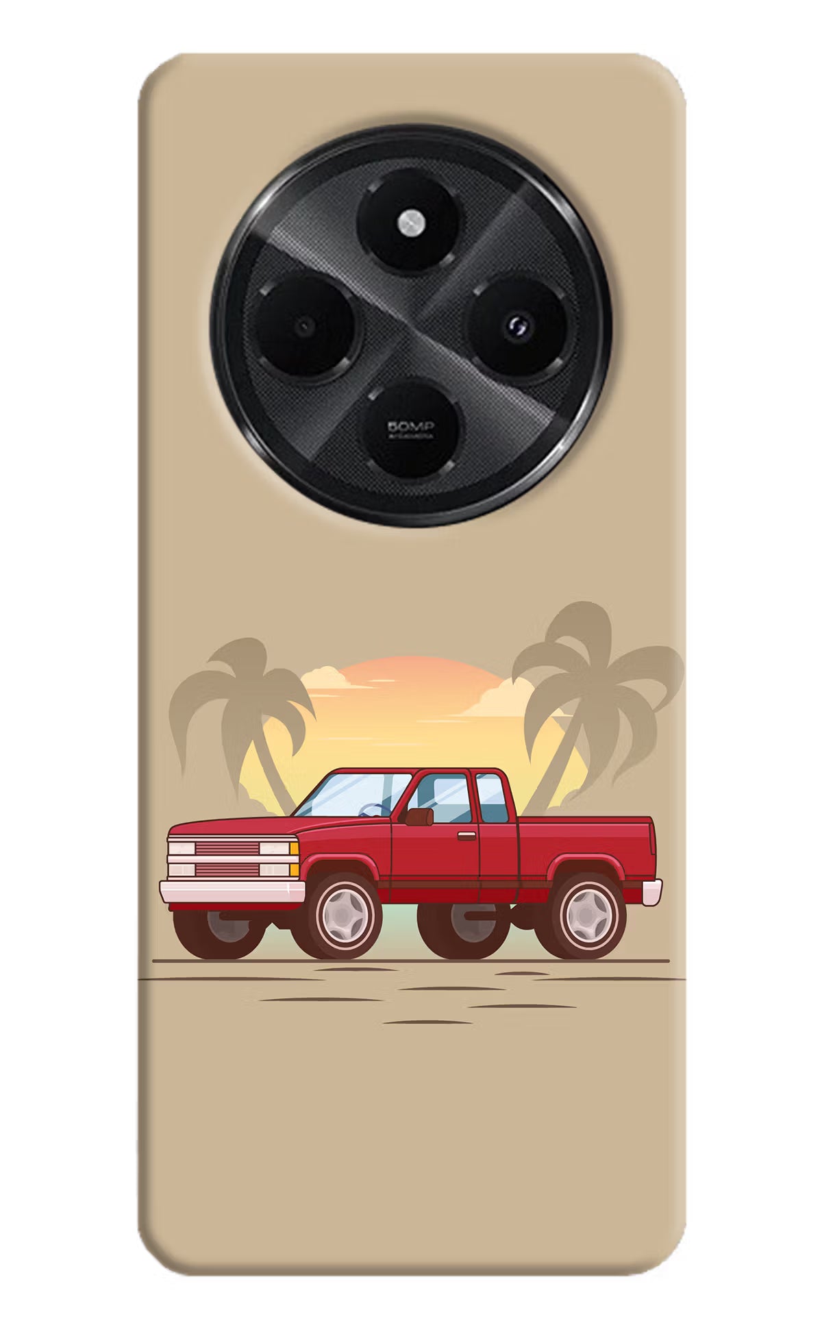 Desert Classic Drive Redmi A4 5G Hard Case Back Cover by Casekaro