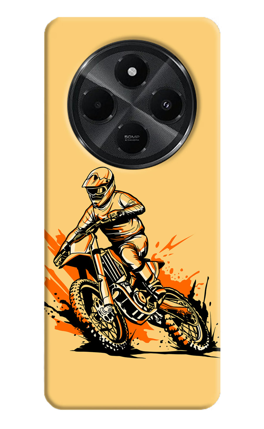 Off-Road Fury Redmi A4 5G Back Cover, Hard case