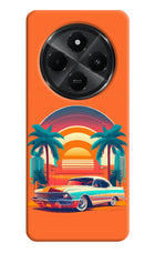 Palm Drive 80s Redmi A4 5G Hard Case Back Cover by Casekaro