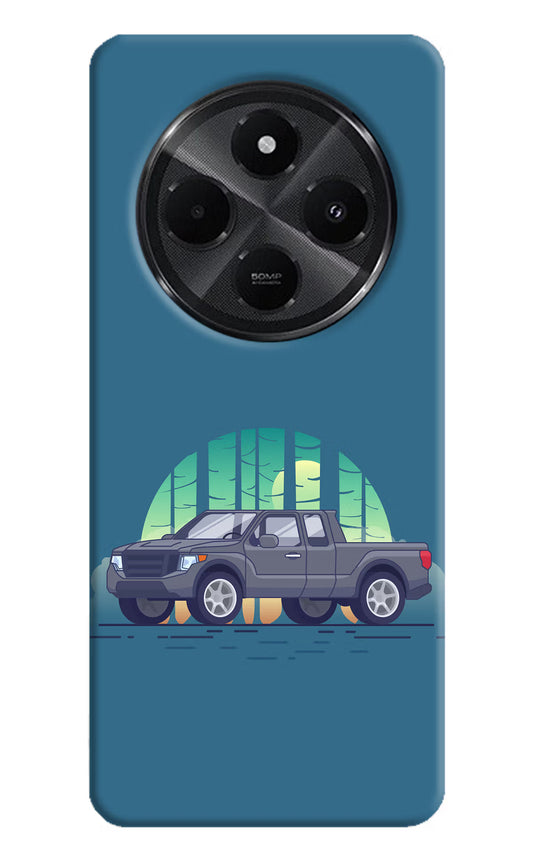 Retro Garage Vibe Redmi A4 5G Hard Case Back Cover by Casekaro