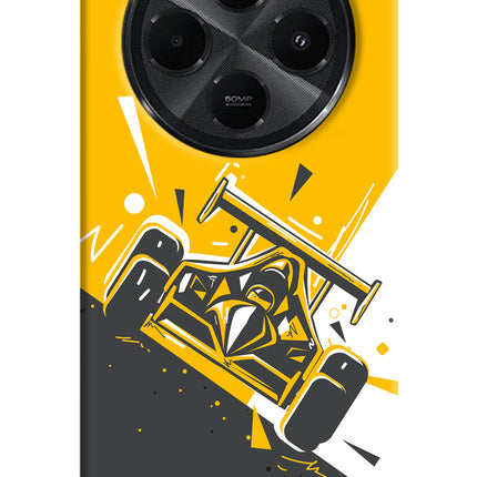 Track King Redmi A4 5G Hard Case Back Cover by Casekaro