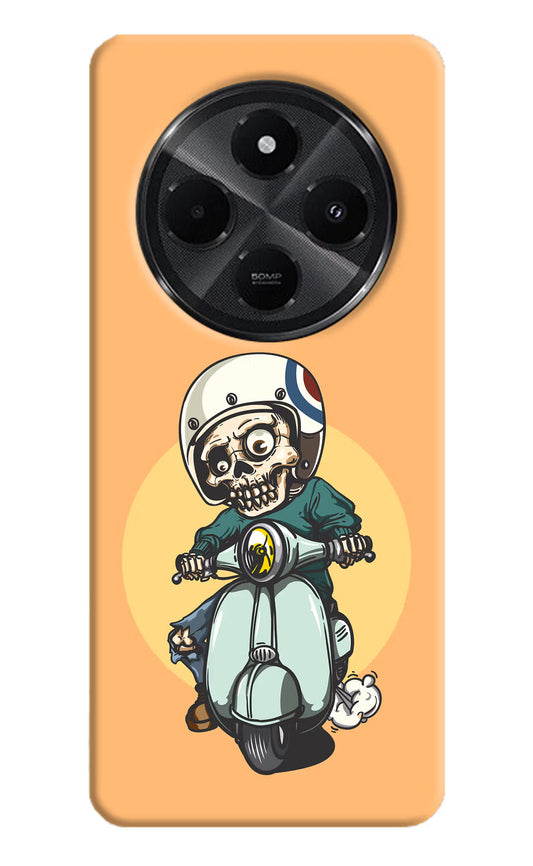 Undead Biker Redmi A4 5G Hard Case Back Cover by Casekaro