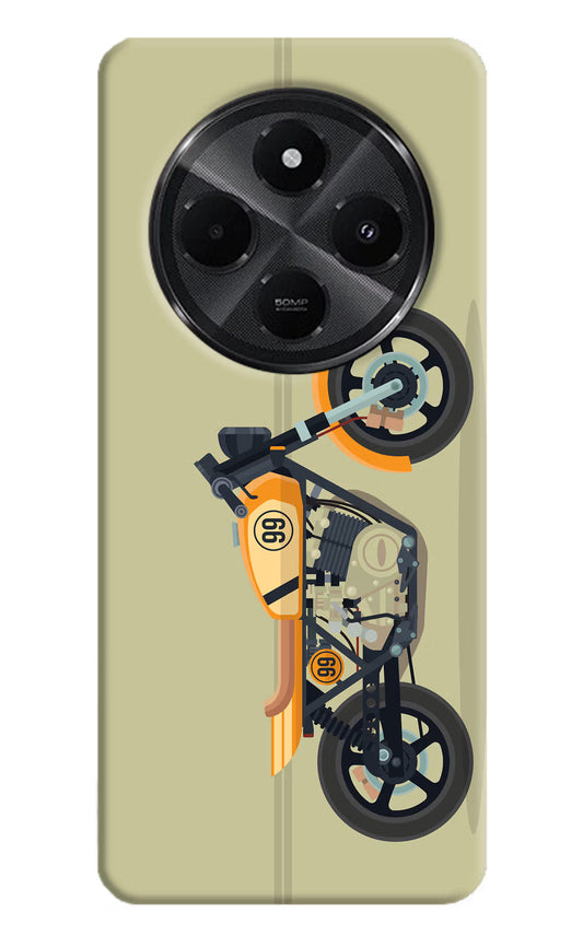 Vertical Speedster Redmi A4 5G Hard Case Back Cover by Casekaro