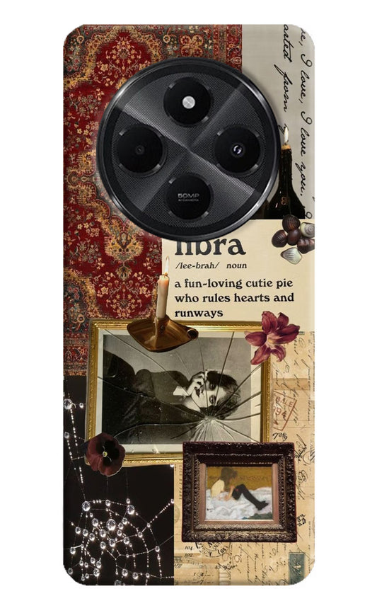 Libra Zodiac Redmi A4 5G Hard Case Back Cover by Casekaro