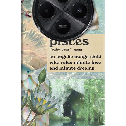 Pisces Zodiac Redmi A4 5G Hard Case Back Cover by Casekaro