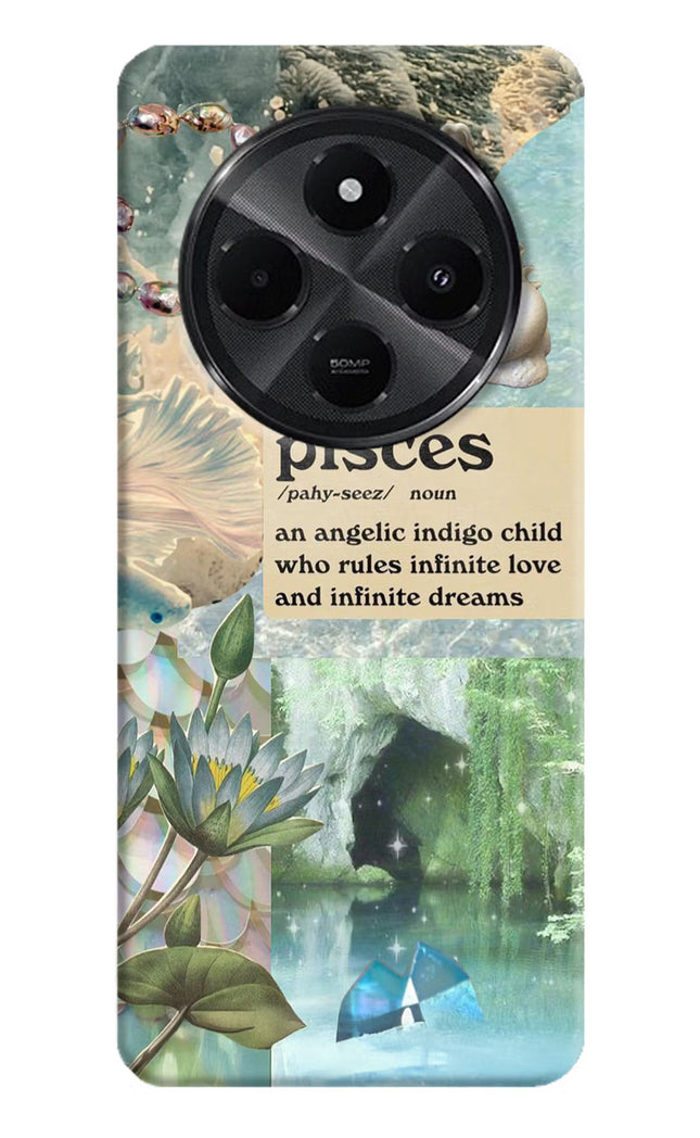 Pisces Zodiac Redmi A4 5G Hard Case Back Cover by Casekaro