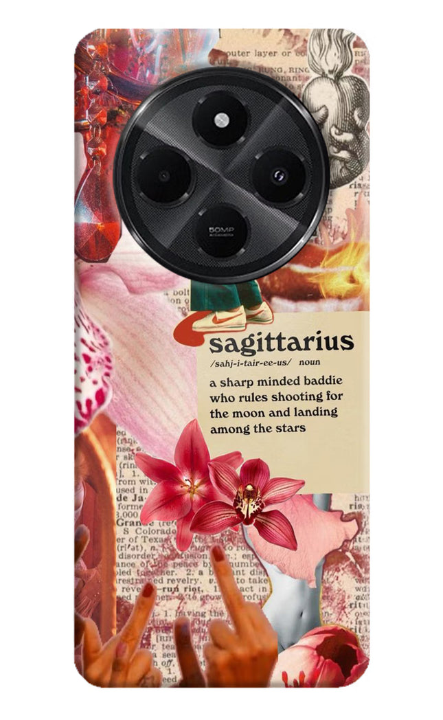 Sagittarius Zodiac Redmi A4 5G Hard Case Back Cover by Casekaro