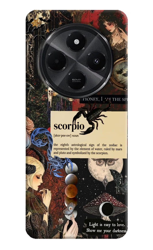 Scorpio Zodiac Redmi A4 5G Hard Case Back Cover by Casekaro