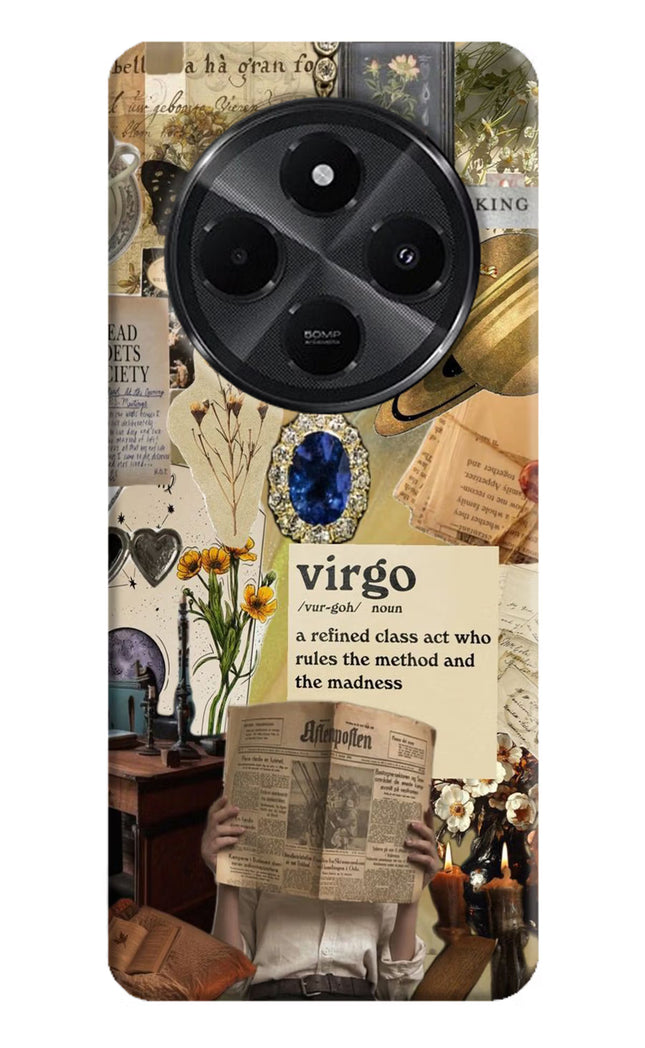 Virgo Zodiac Redmi A4 5G Hard Case Back Cover by Casekaro