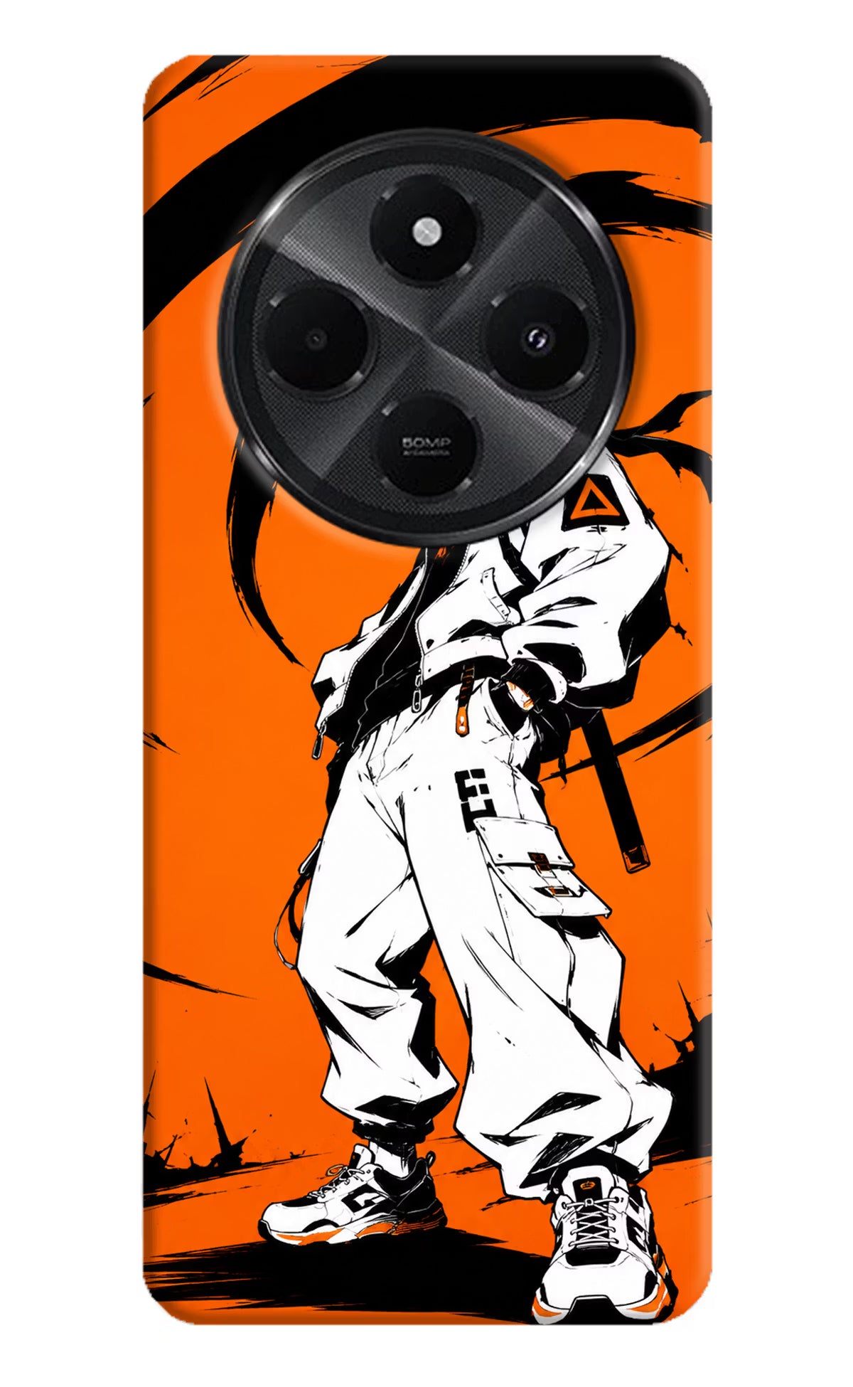 Street Samurai  Redmi A4 5G Hard Case Back Cover by Casekaro