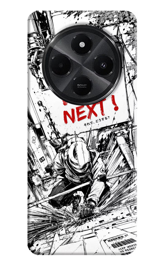 Who's Next Redmi A4 5G Hard Case Back Cover by Casekaro