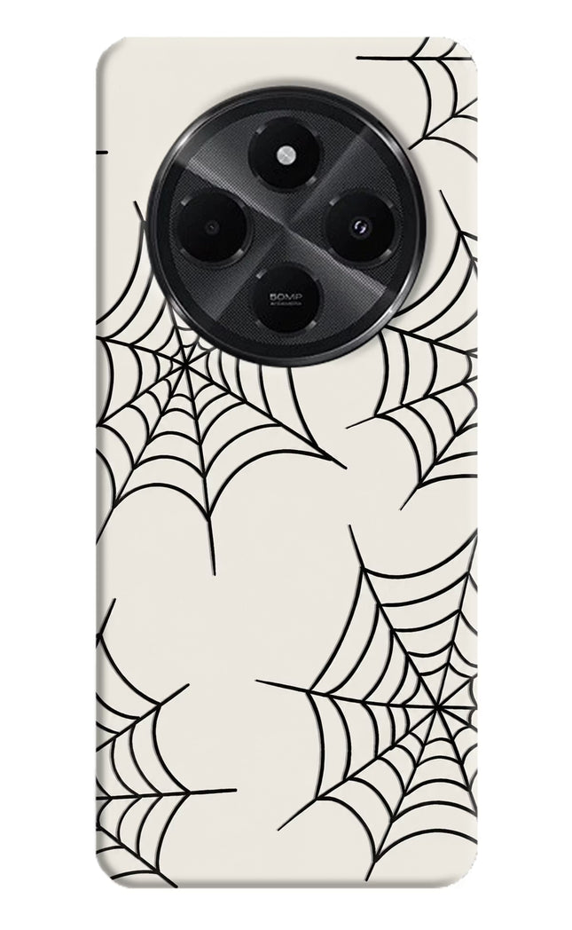 Spider Web Redmi A4 5G Hard Case Back Cover by Casekaro