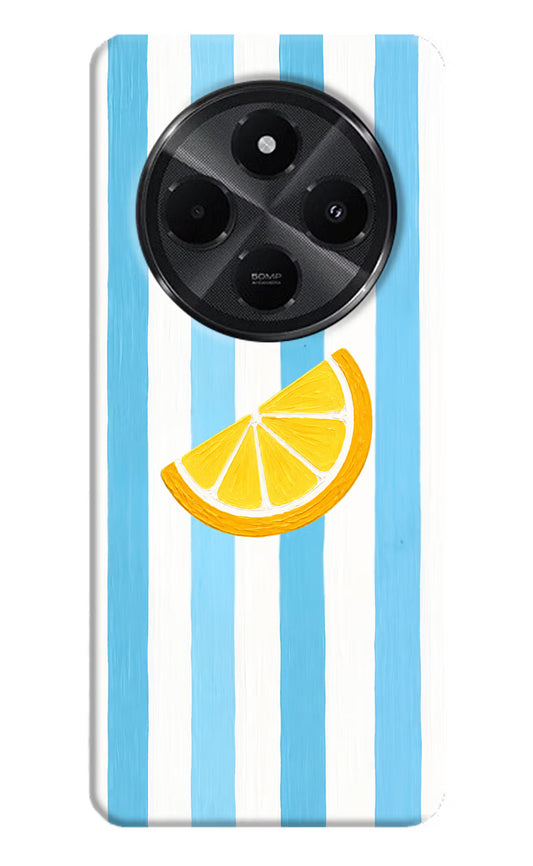 Summer Lemon Redmi A4 5G Hard Case Back Cover by Casekaro