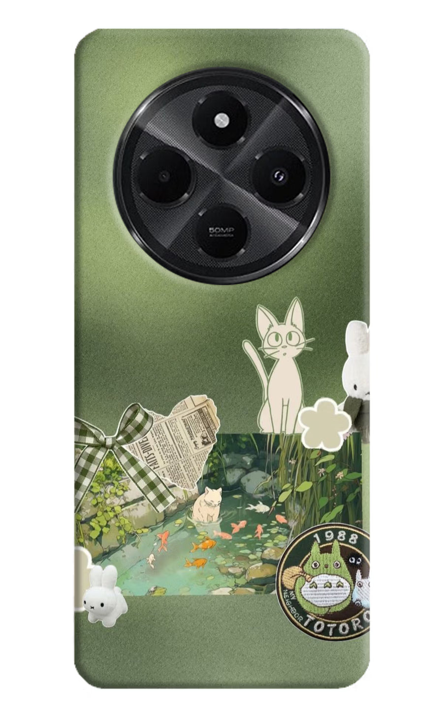 Aesthetic anime Redmi A4 5G Back Cover, Hard case