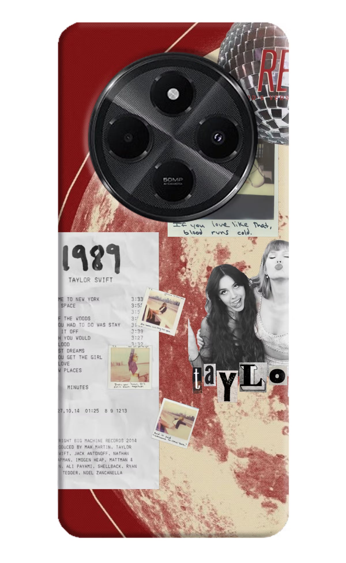 Taylor Swift Redmi A4 5G Back Cover