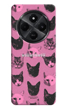 Pink Cats Redmi A4 5G Hard Case Back Cover by Casekaro