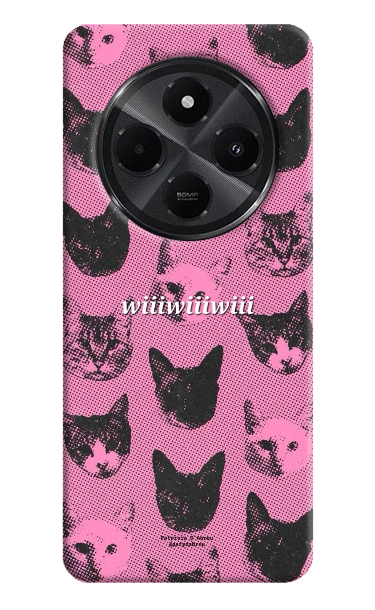 Pink Cats Redmi A4 5G Back Cover