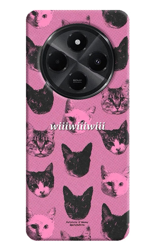 Pink Cats Redmi A4 5G Back Cover
