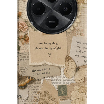 Vintage case Redmi A4 5G Hard Case Back Cover by Casekaro
