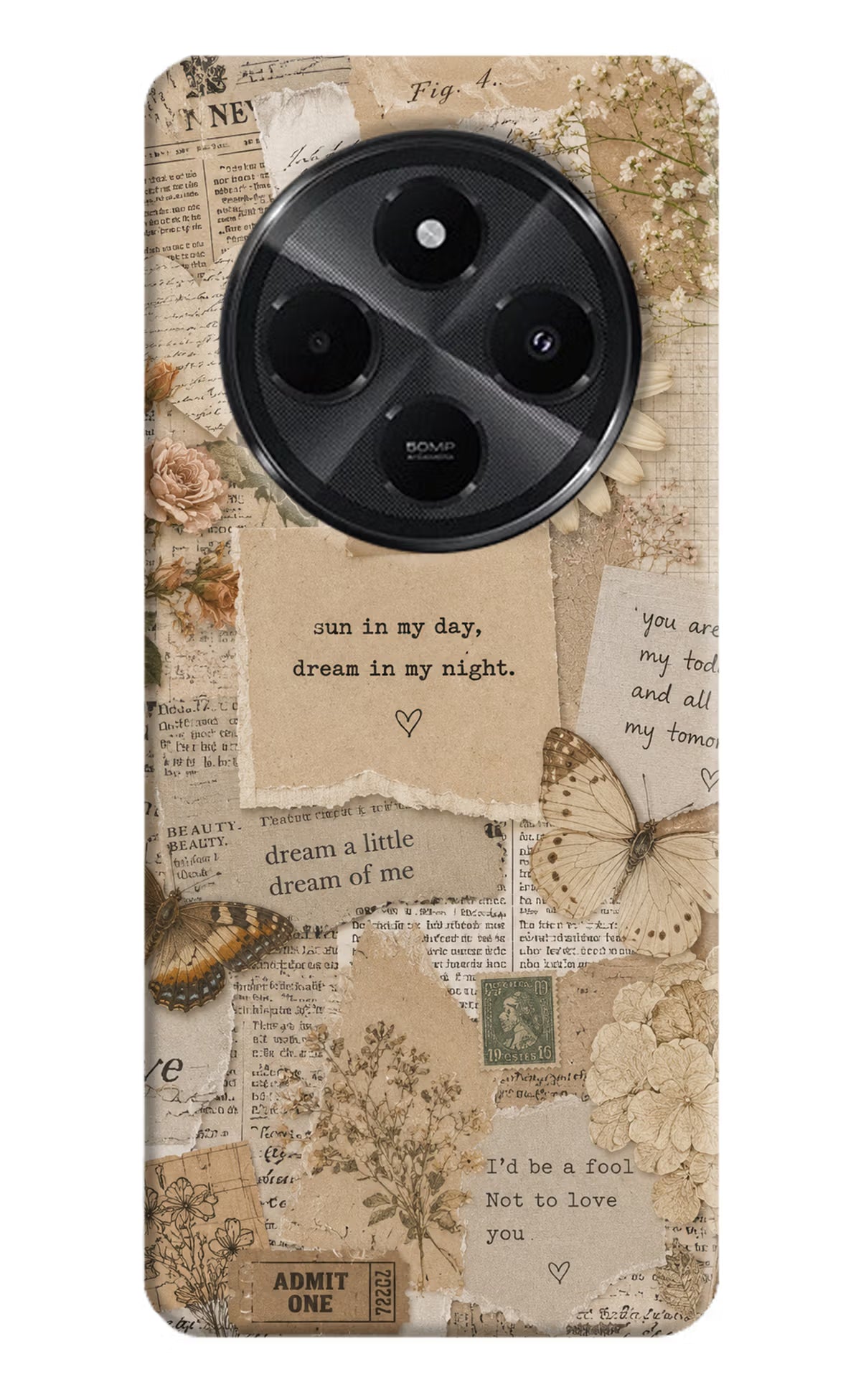 Vintage case Redmi A4 5G Back Cover