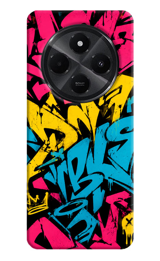 Graffiti Vibe Redmi A4 5G Hard Case Back Cover by Casekaro
