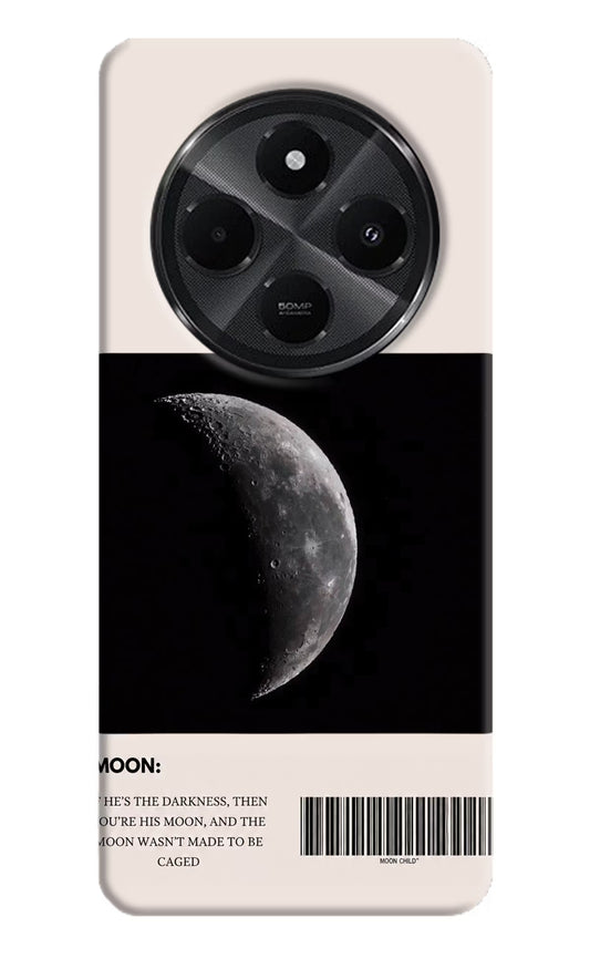 Moon Phase Redmi A4 5G Hard Case Back Cover by Casekaro