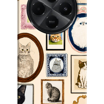 Mirror Cats Redmi A4 5G Hard Case Back Cover by Casekaro