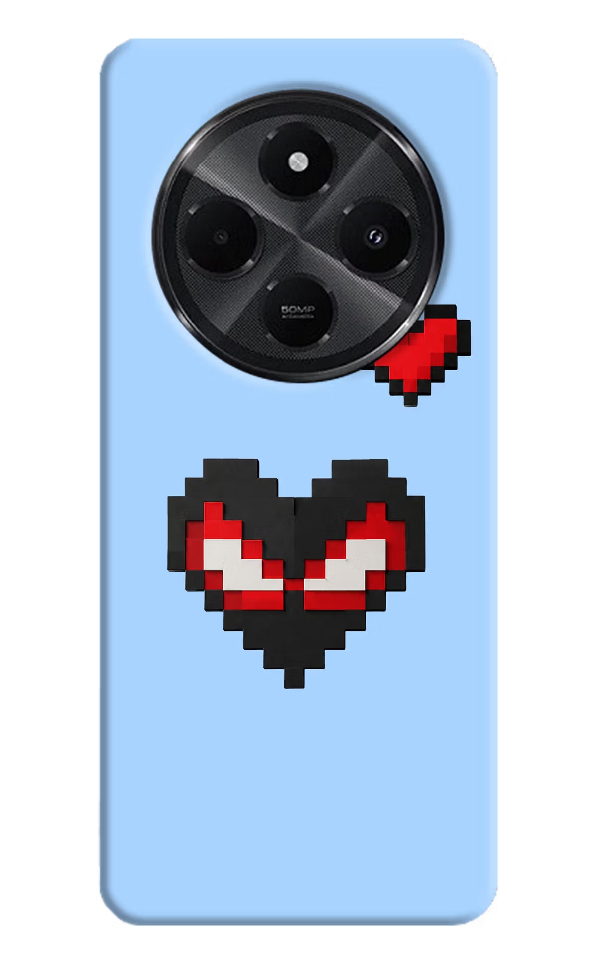 Peter Heart Redmi A4 5G Back Cover