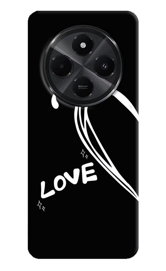 Love Line Redmi A4 5G Hard Case Back Cover by Casekaro