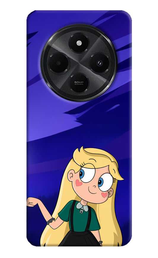 Star Glow Redmi A4 5G Hard Case Back Cover by Casekaro