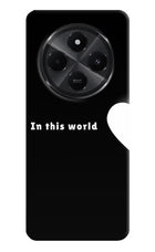 This World Redmi A4 5G Hard Case Back Cover by Casekaro
