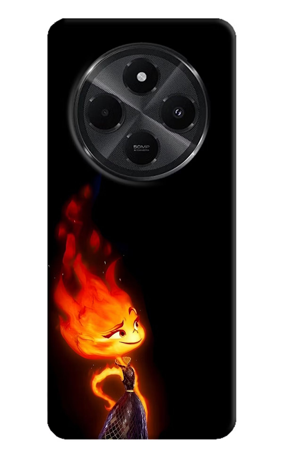 Ember Flame Redmi A4 5G Back Cover